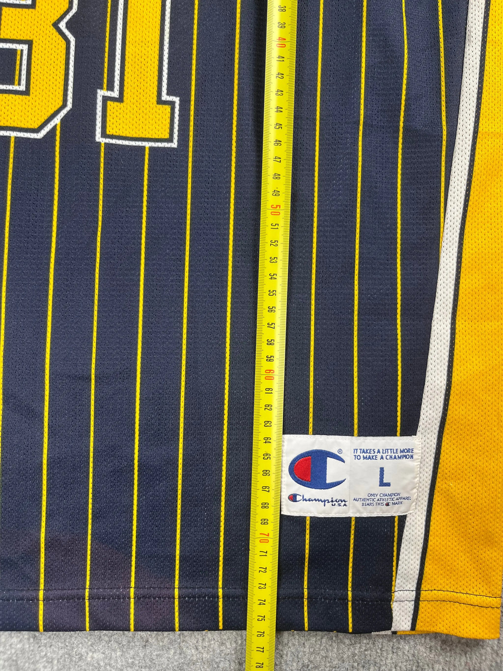 Reggie Miller #31 - Indiana Pacers Away 1998-2005 - Champion (L) - Maillot NBA