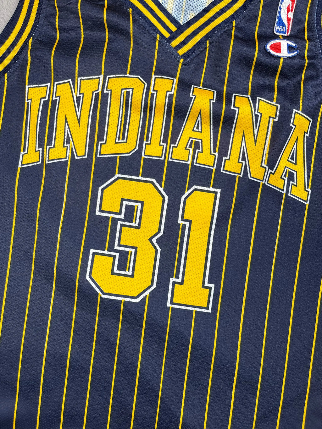 Reggie Miller #31 - Indiana Pacers Away 1998-2005 - Champion (M) - Maillot NBA Champion