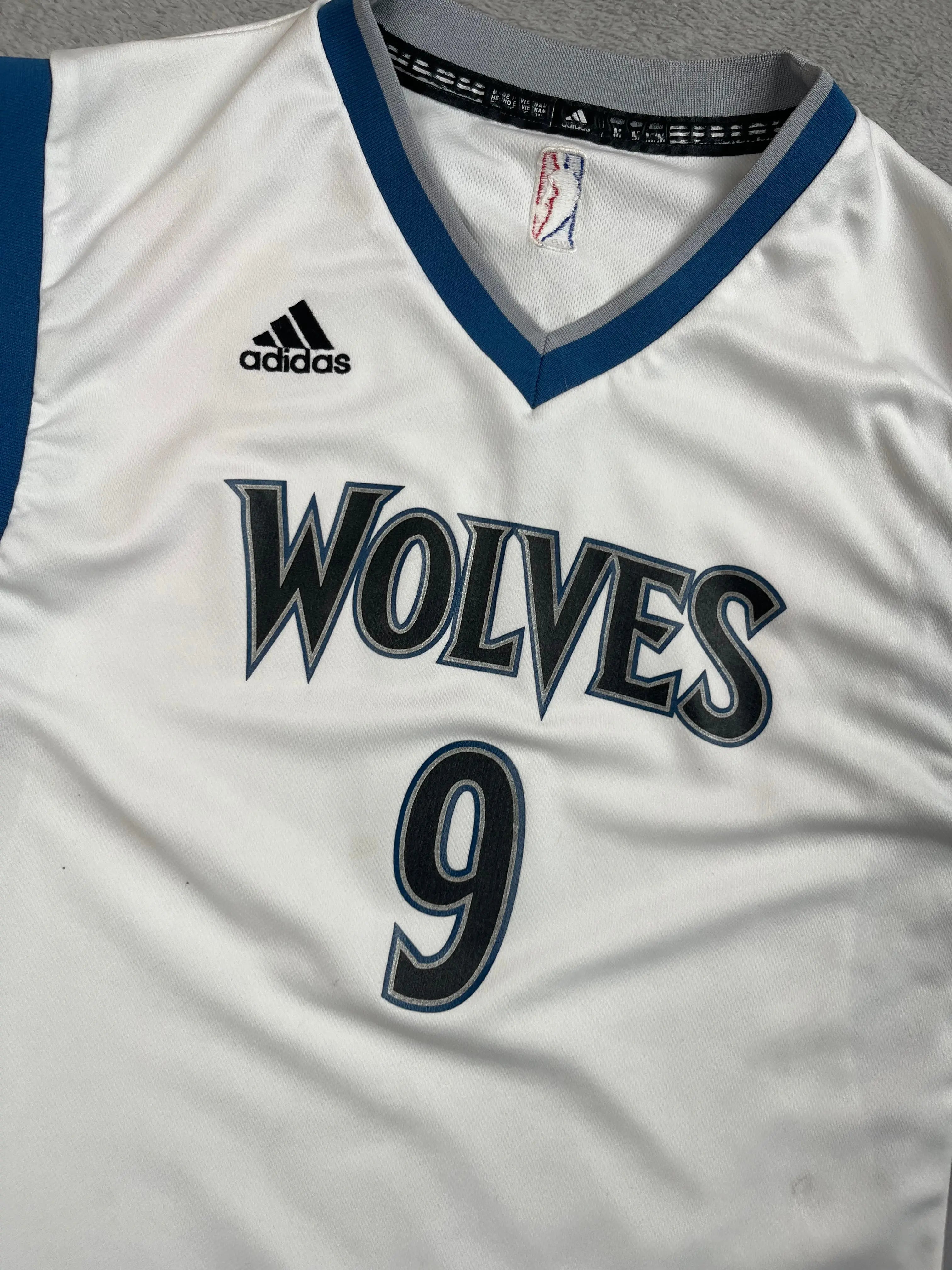 Ricky Rubio #9 - Minnesota Timberwolves Home 2012-2017 - Adidas (M) - Maillot NBA Adidas