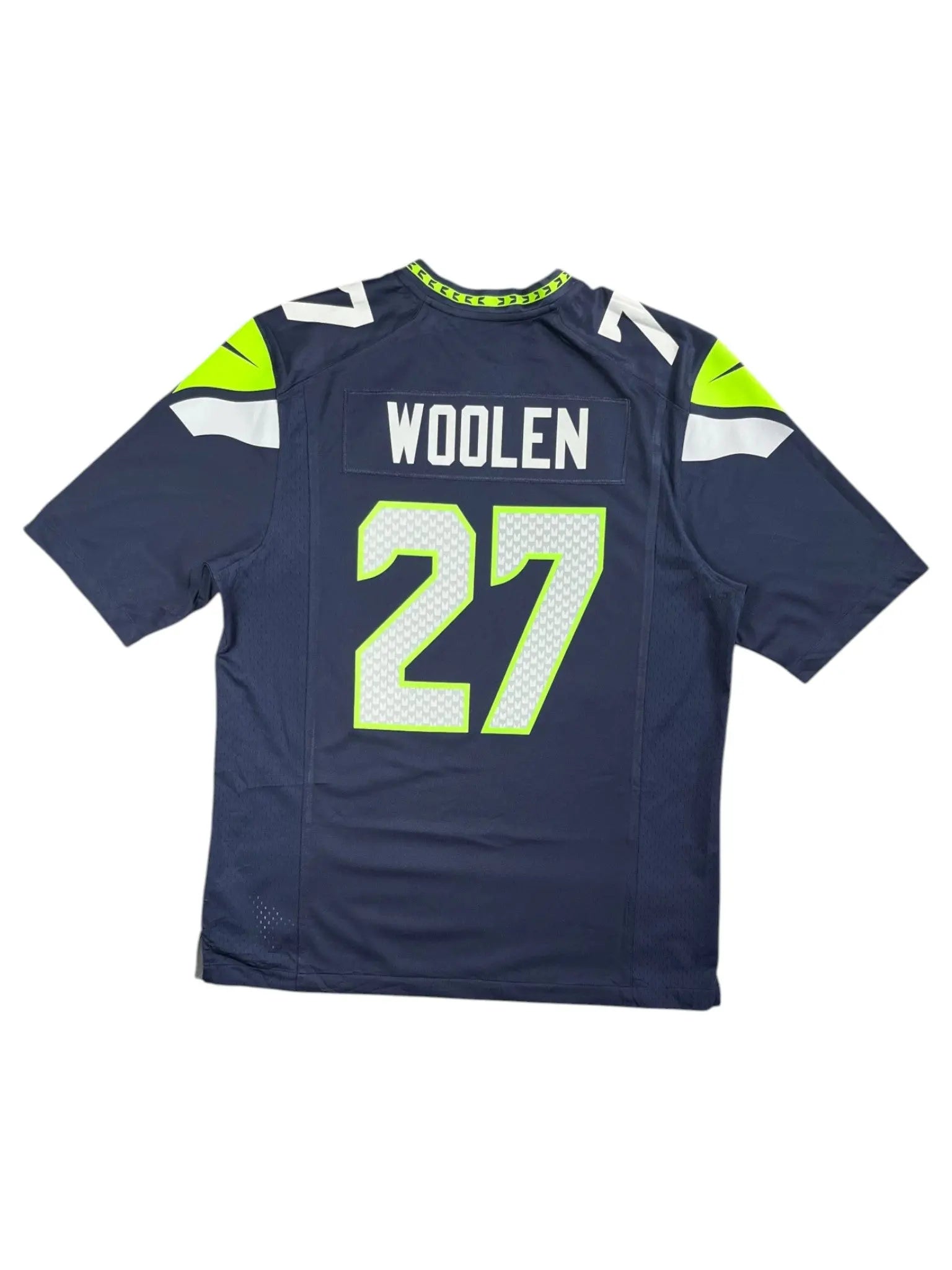 Riq Woolen #27 - Seattle Seahawks Home 2022-2025 - Nike (L) - Maillot NFL