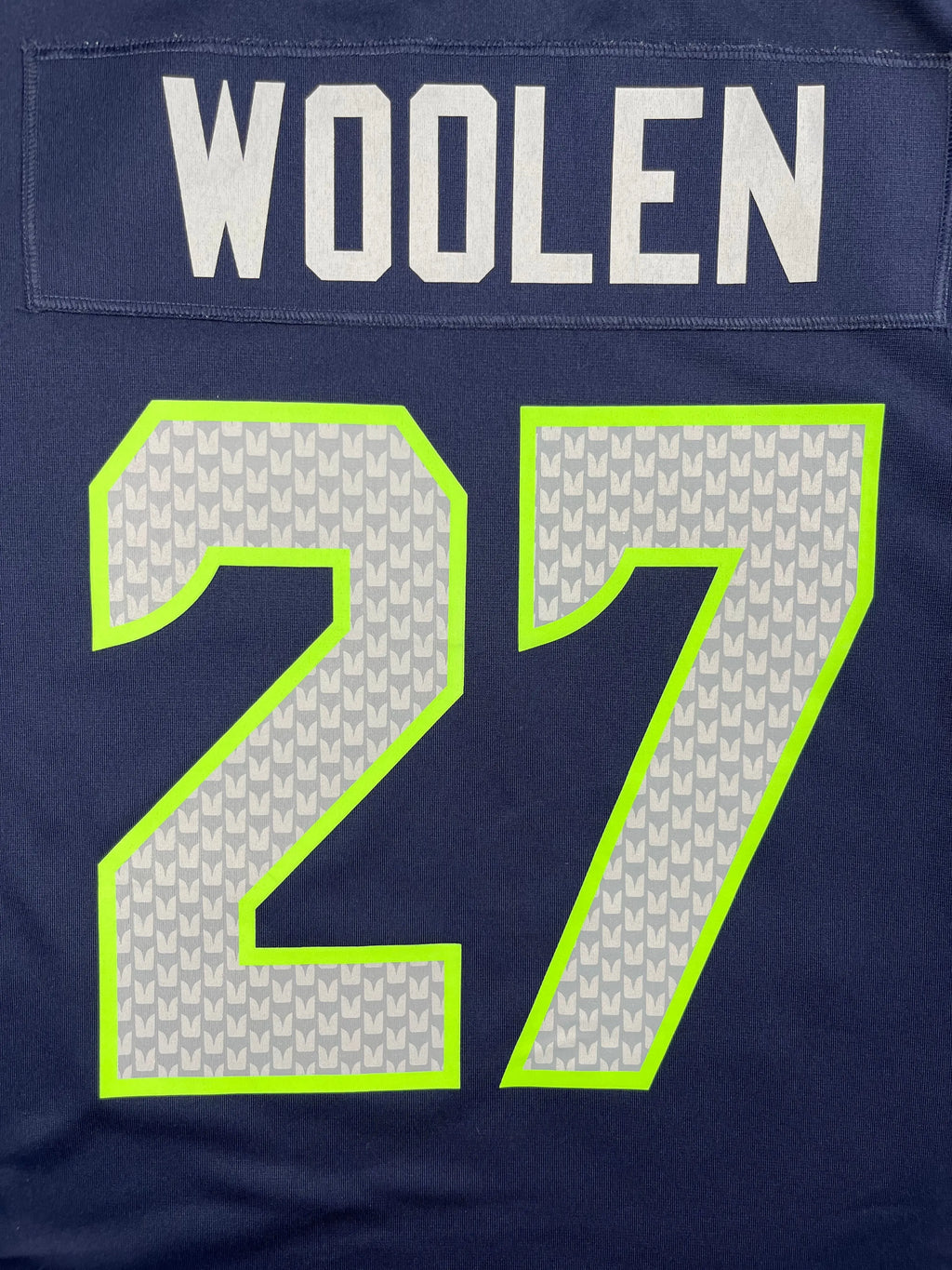 Riq Woolen #27 - Seattle Seahawks Home 2022-2025 - Nike (L) - Maillot NFL