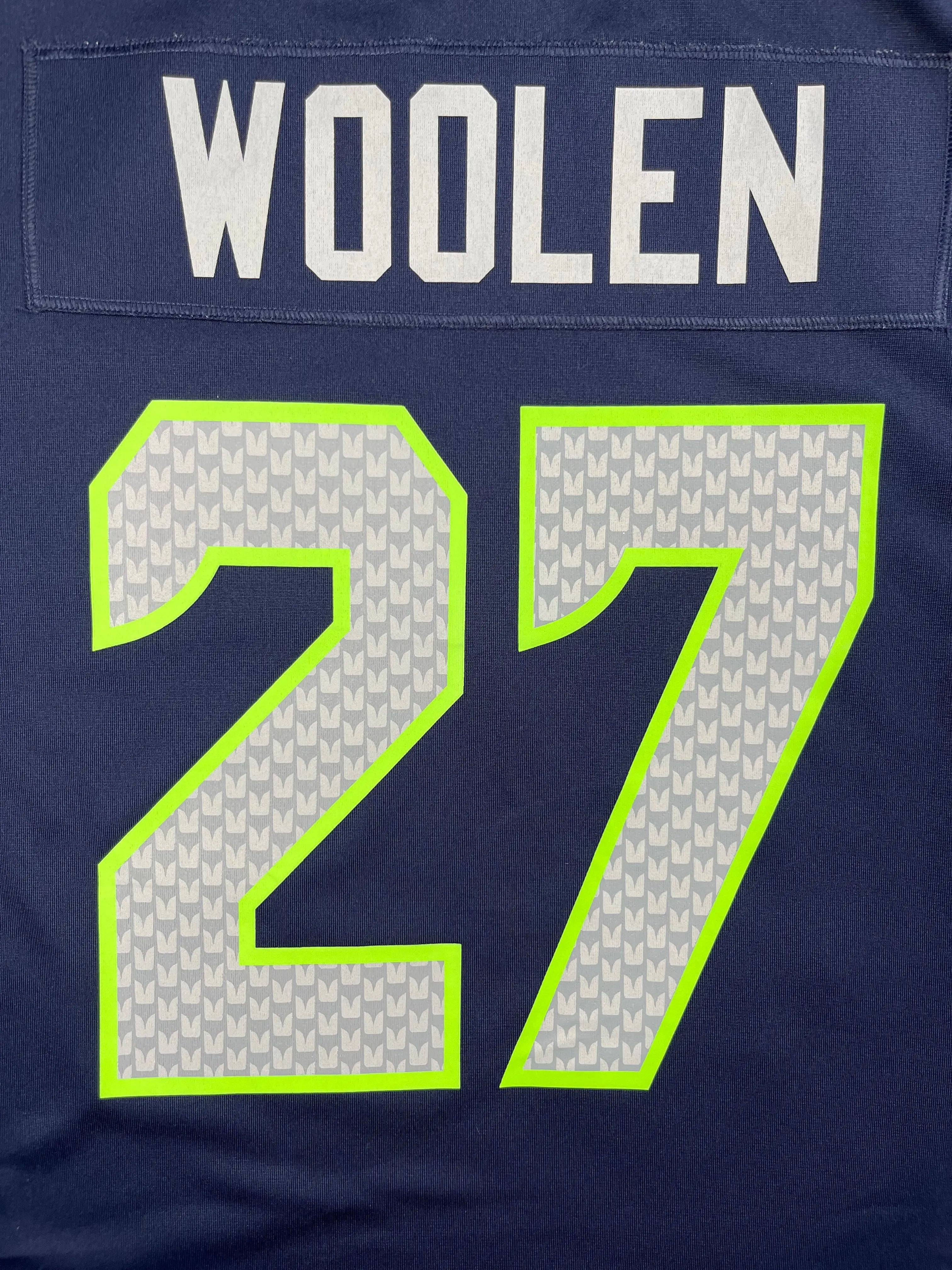 Riq Woolen #27 - Seattle Seahawks Home 2022-2025 - Nike (L) - Maillot NFL