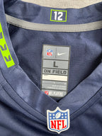 Riq Woolen #27 - Seattle Seahawks Home 2022-2025 - Nike (L) - Maillot NFL