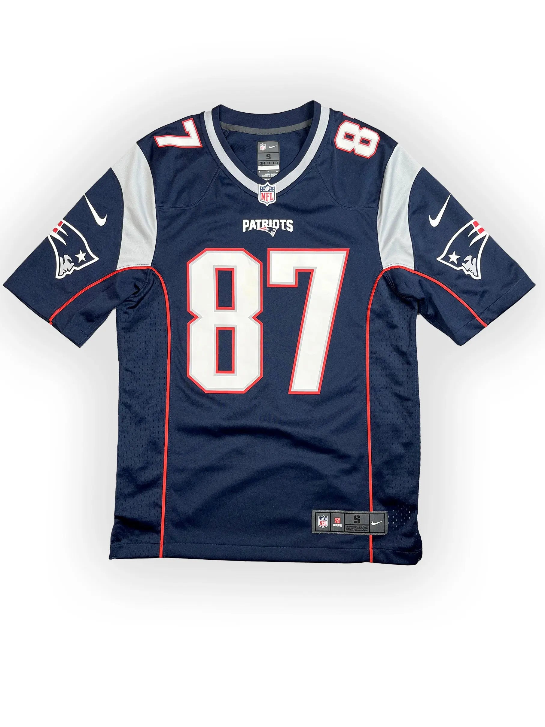 Rob Gronkowski #87 - New England Patriots Home 2012-2018 - Nike (S) - Maillot NFL Nike