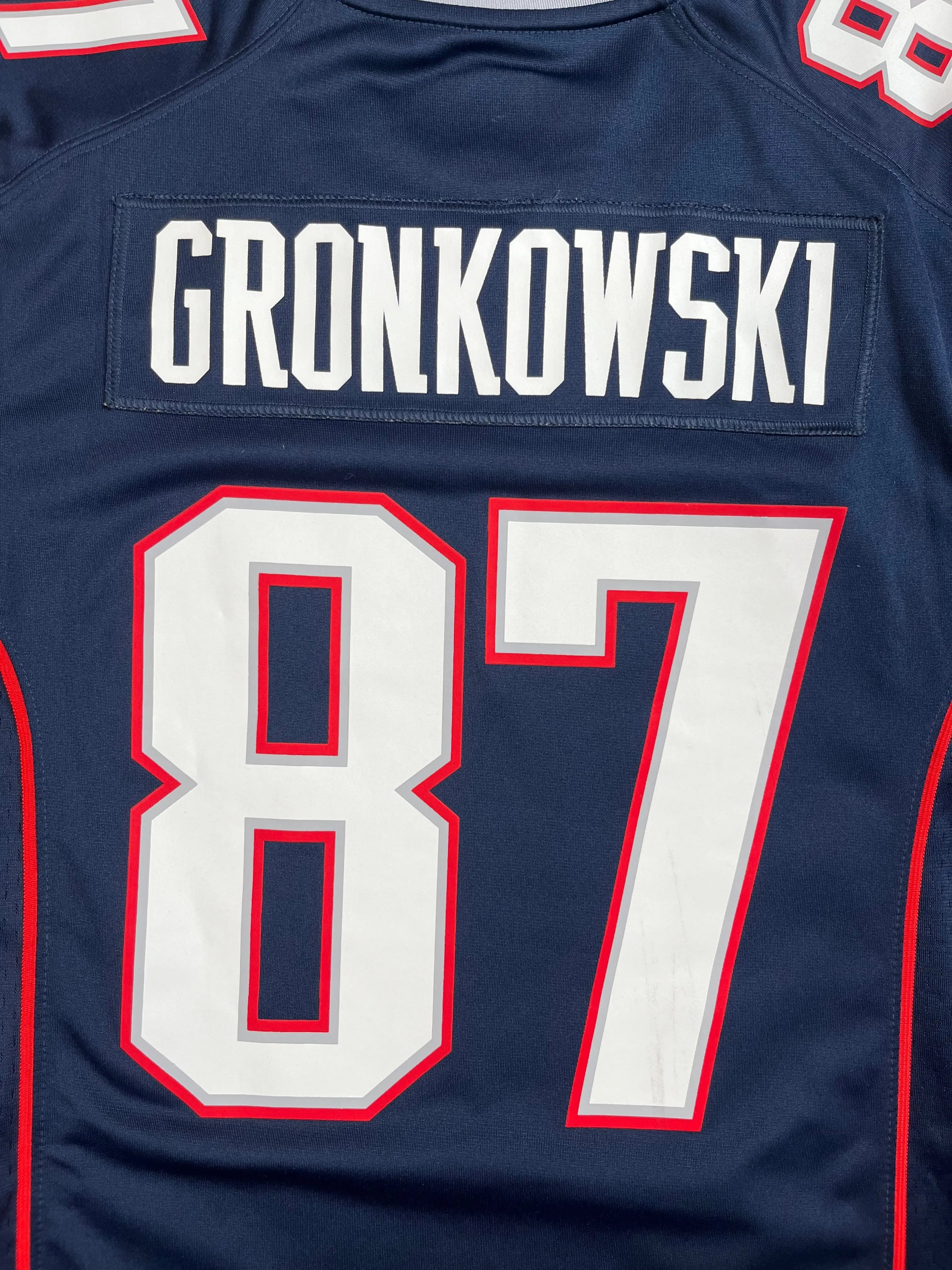Rob Gronkowski #87 - New England Patriots Home 2012-2018 - Nike (S) - Maillot NFL Nike