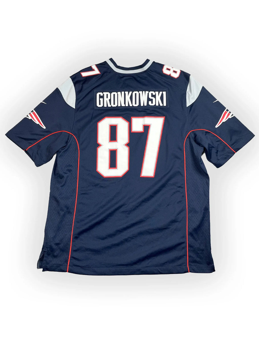 Rob Gronkowski #87 - New England Patriots Home 2012-2018 - Nike (XL) - Maillot NFL Nike