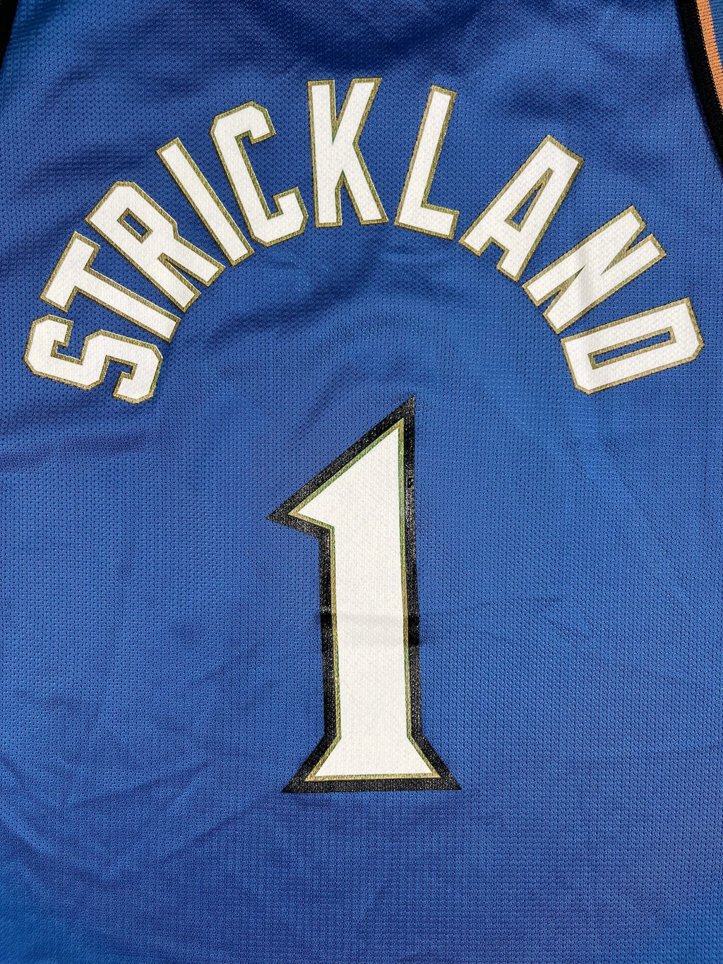 Rod Strickland #1 - Washington Wizards Away 1998-2001 - Champion (L) - Maillot NBA