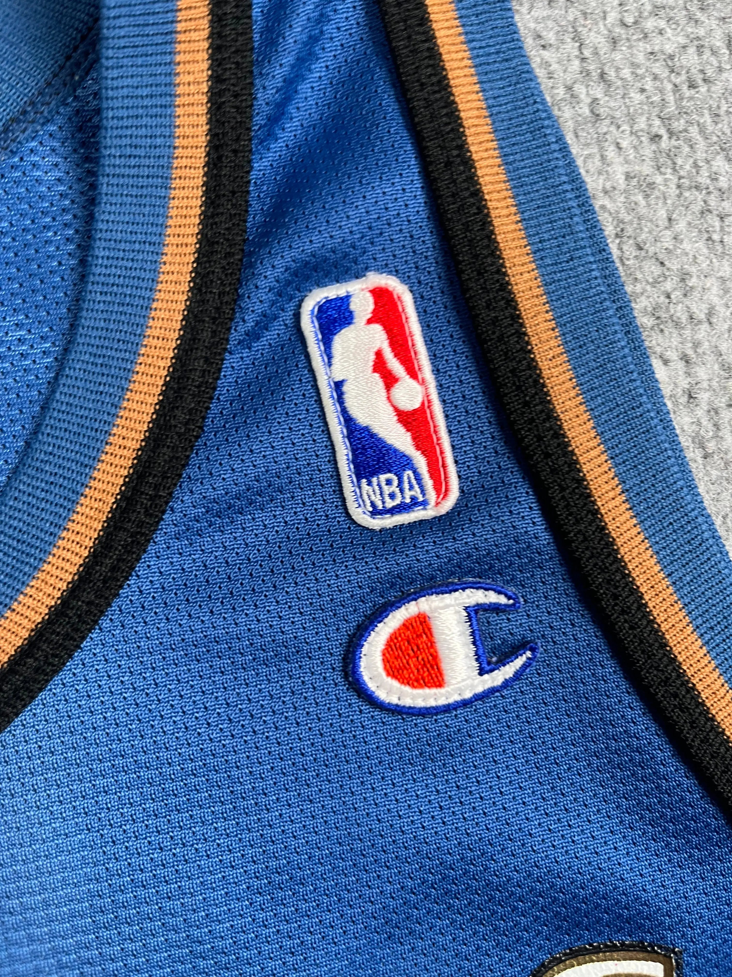 Rod Strickland #1 - Washington Wizards Away 1998-2001 - Champion (L) - Maillot NBA