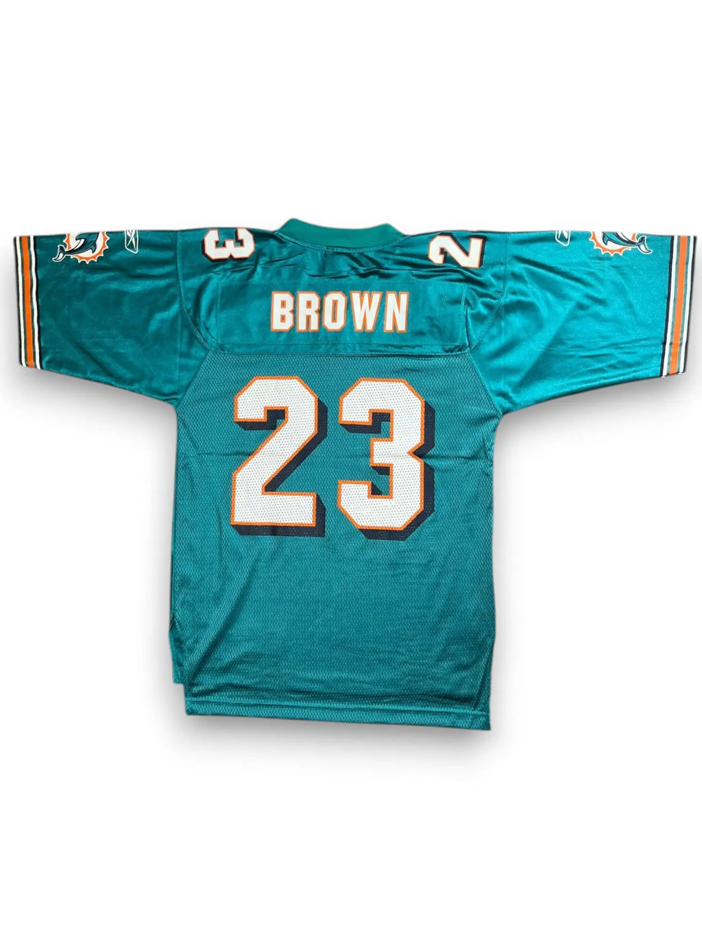 Ronnie Brown #23 - Miami Dolphins Home 2005-2010 - Reebok (S) - Maillot NFL