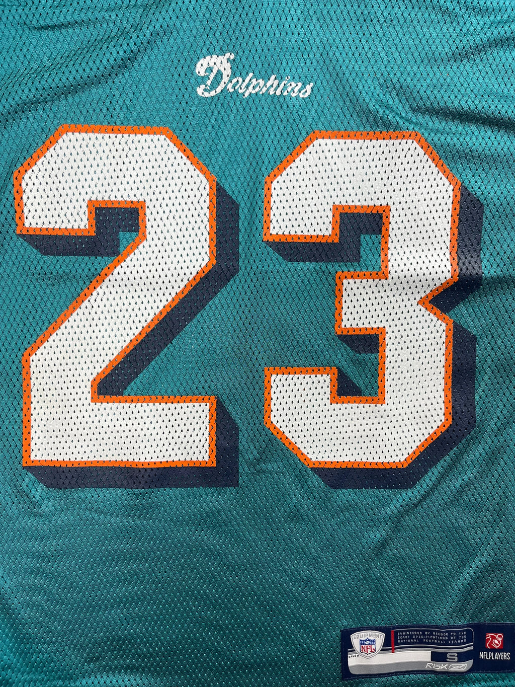 Ronnie Brown #23 - Miami Dolphins Home 2005-2010 - Reebok (S) - Maillot NFL
