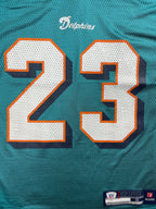 Ronnie Brown #23 - Miami Dolphins Home 2005-2010 - Reebok (S) - Maillot NFL