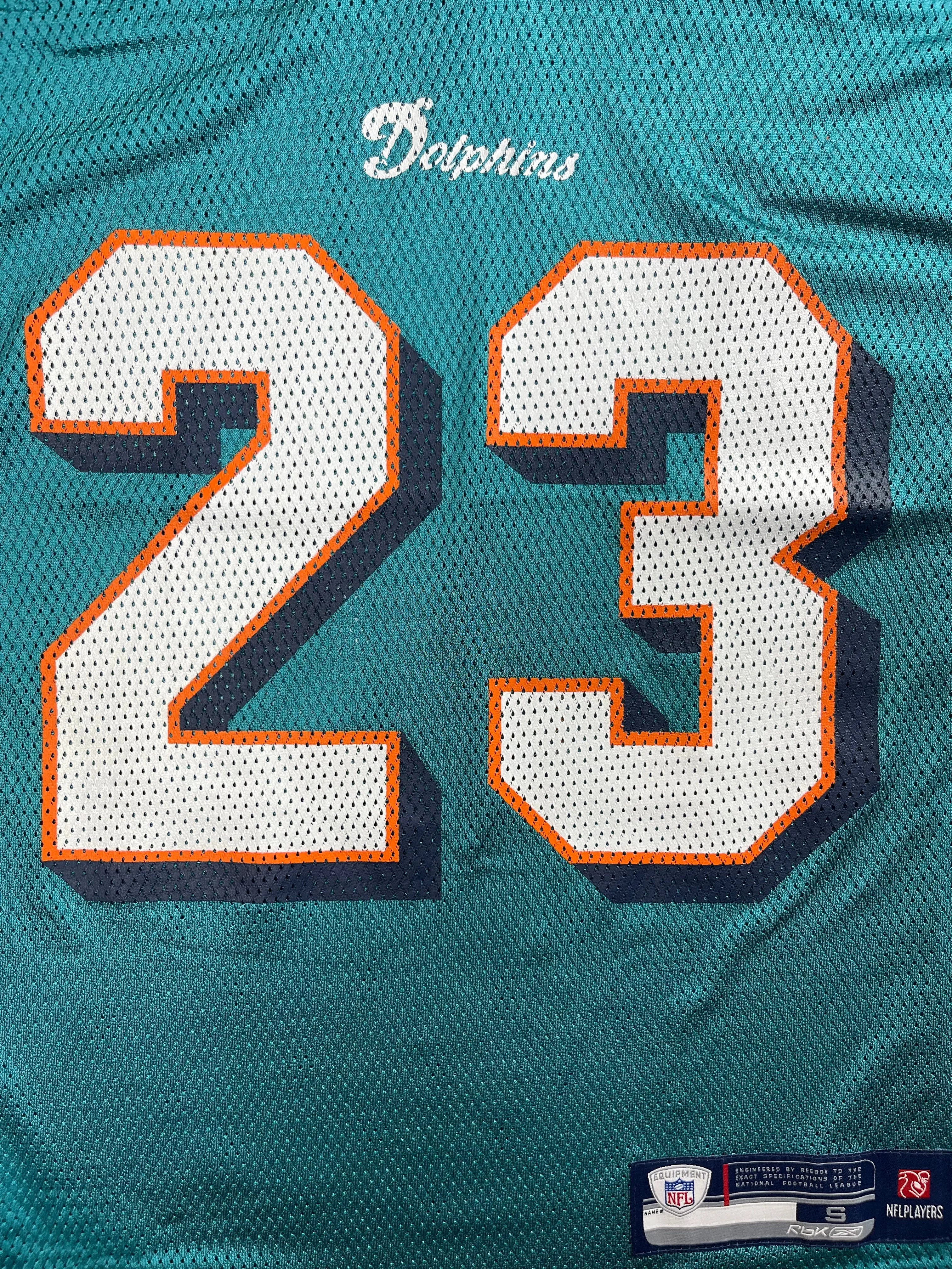 Ronnie Brown #23 - Miami Dolphins Home 2005-2010 - Reebok (S) - Maillot NFL