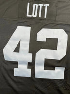 Ronnie Lott #42 - Los Angeles Raiders Home 1991 - Mitchell & Ness (M) - Maillot NFL