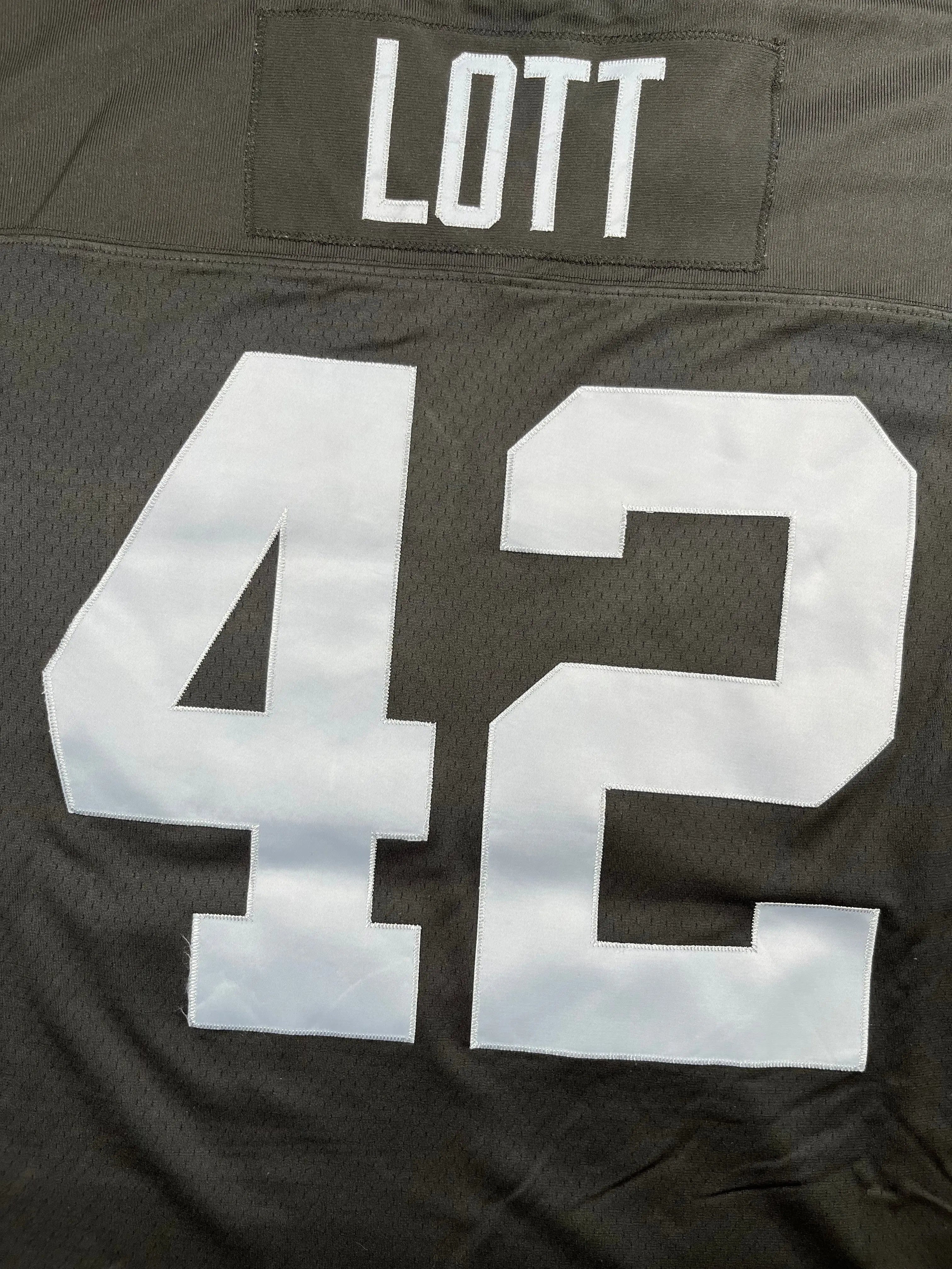 Ronnie Lott #42 - Los Angeles Raiders Home 1991 - Mitchell & Ness (M) - Maillot NFL