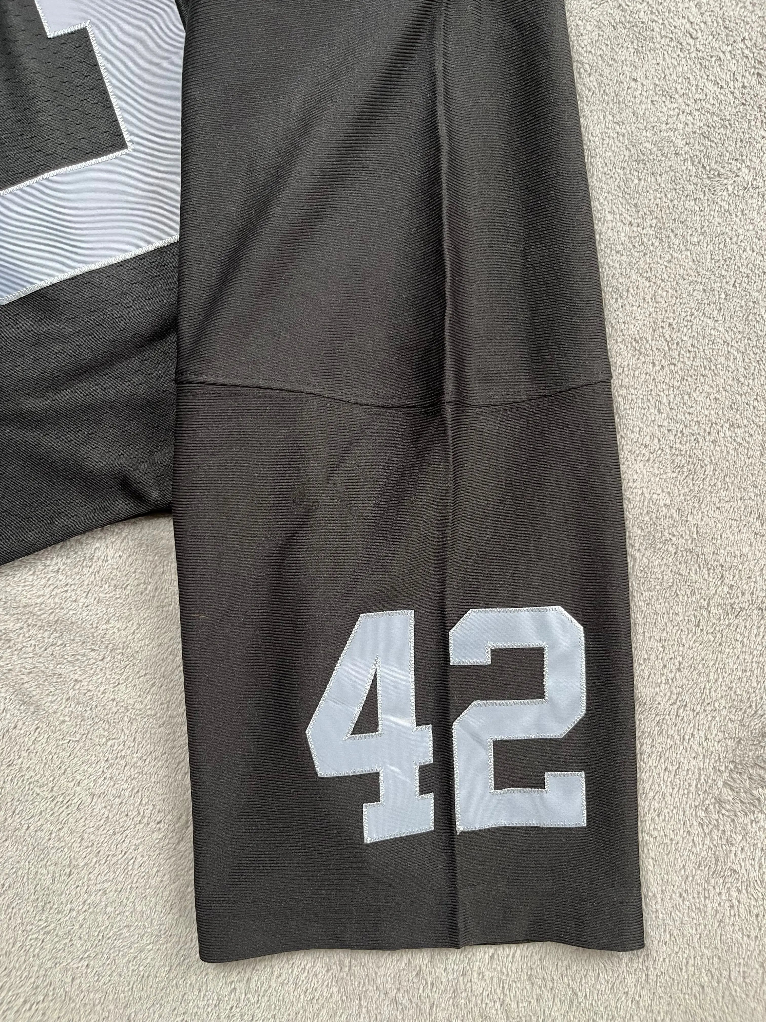 Ronnie Lott #42 - Los Angeles Raiders Home 1991 - Mitchell & Ness (M) - Maillot NFL