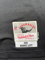 Ronnie Lott #42 - Los Angeles Raiders Home 1991 - Mitchell & Ness (M) - Maillot NFL