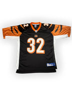 Rudi Johnson #32 - Cincinnati Bengals Home 2001-2007 - Reebok (XL) - Maillot NFL Reebok