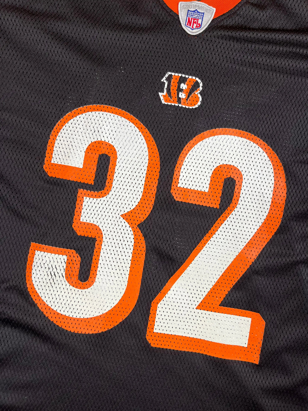 Rudi Johnson #32 - Cincinnati Bengals Home 2001-2007 - Reebok (XL) - Maillot NFL Reebok