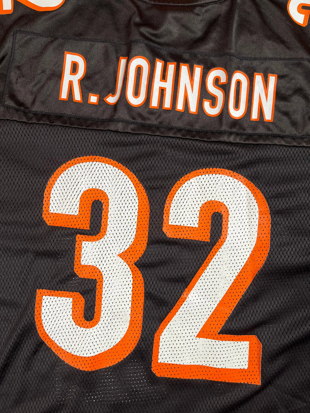 Rudi Johnson #32 - Cincinnati Bengals Home 2001-2007 - Reebok (XL) - Maillot NFL Reebok