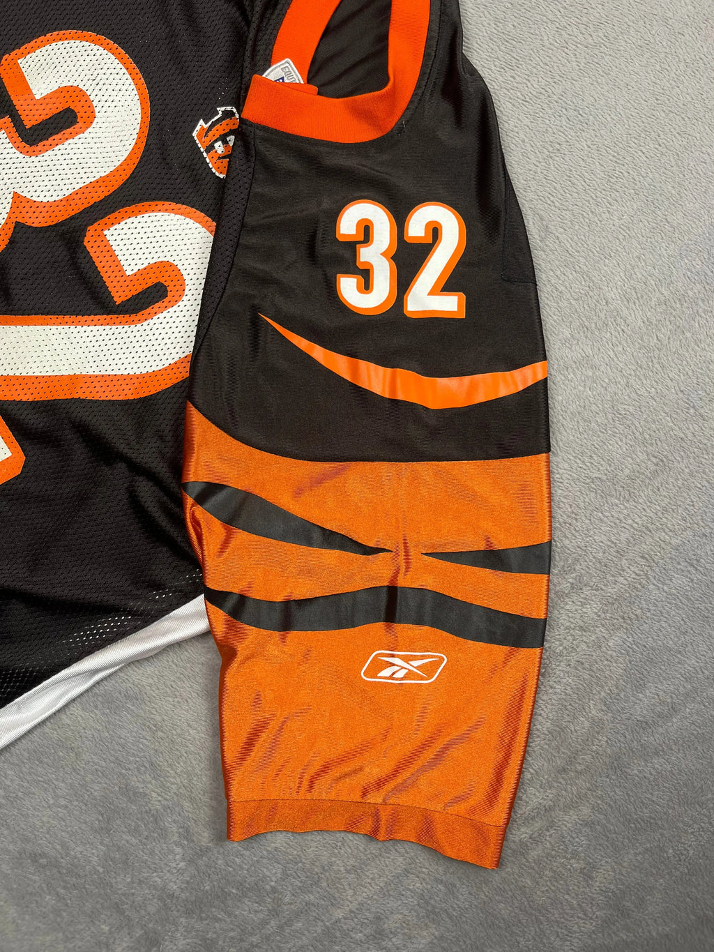Rudi Johnson #32 - Cincinnati Bengals Home 2001-2007 - Reebok (XL) - Maillot NFL Reebok