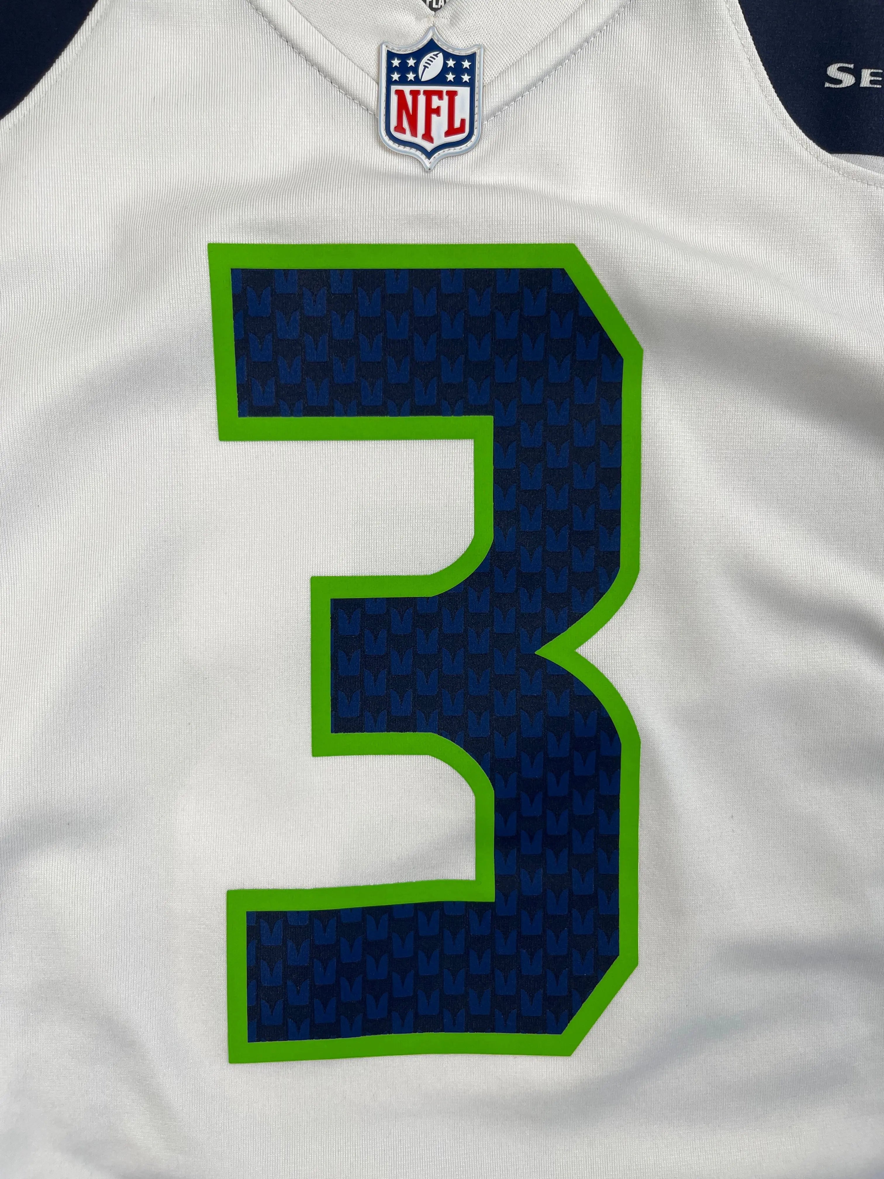 Russell Wilson #3 - Seattle Seahawks Away 2012-2021 - Nike (S) - Maillot NFL