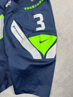 Russell Wilson #3 - Seattle Seahawks Home 2012-2021 - Nike (XL) - Maillot NFL Nike