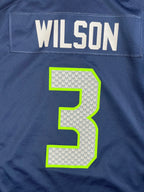 Russell Wilson #3 - Seattle Seahawks Home 2012-2021 - Nike (XL) - Maillot NFL Nike