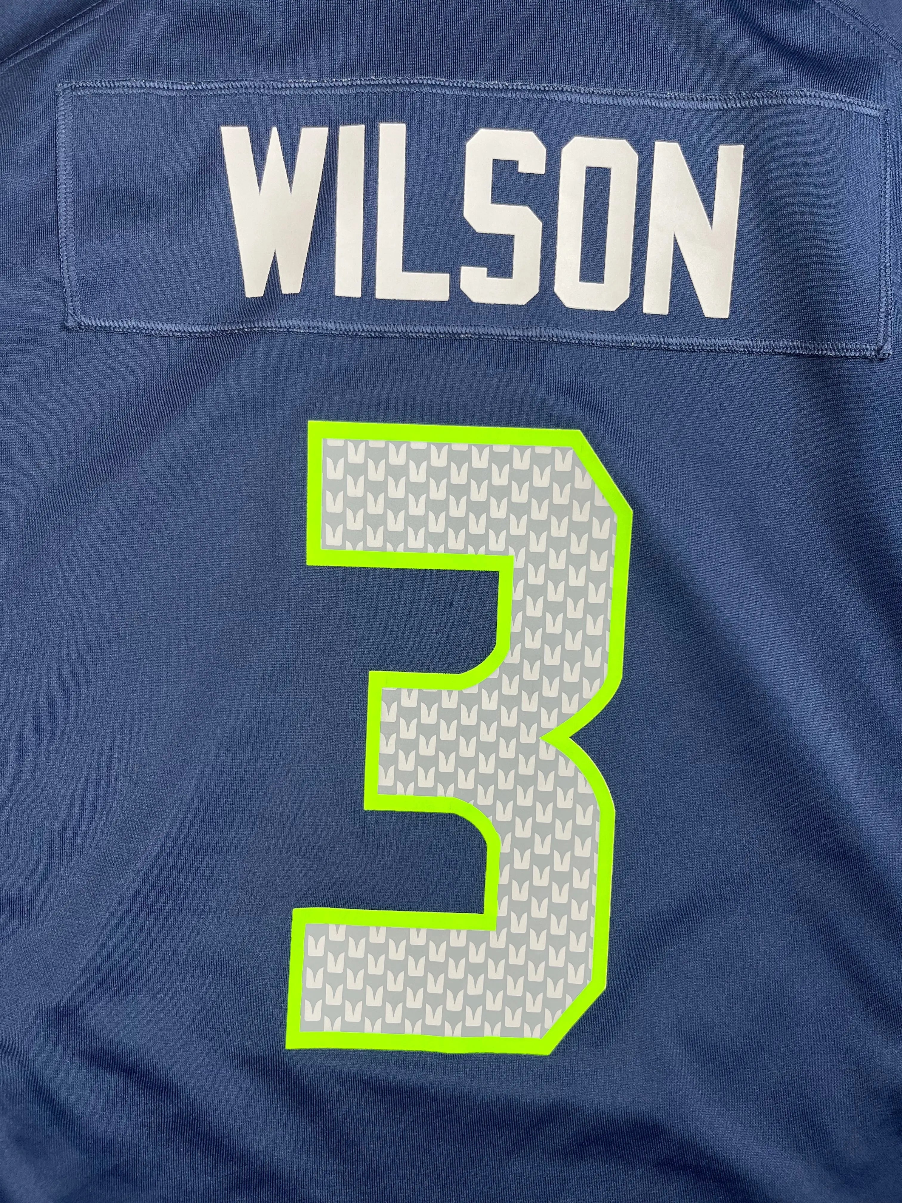 Russell Wilson #3 - Seattle Seahawks Home 2012-2021 - Nike (XL) - Maillot NFL Nike
