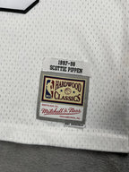 Scottie Pippen #33 - Chicago Bulls Full White - Mitchell & Ness (M) - Maillot NBA Mitchell & Ness