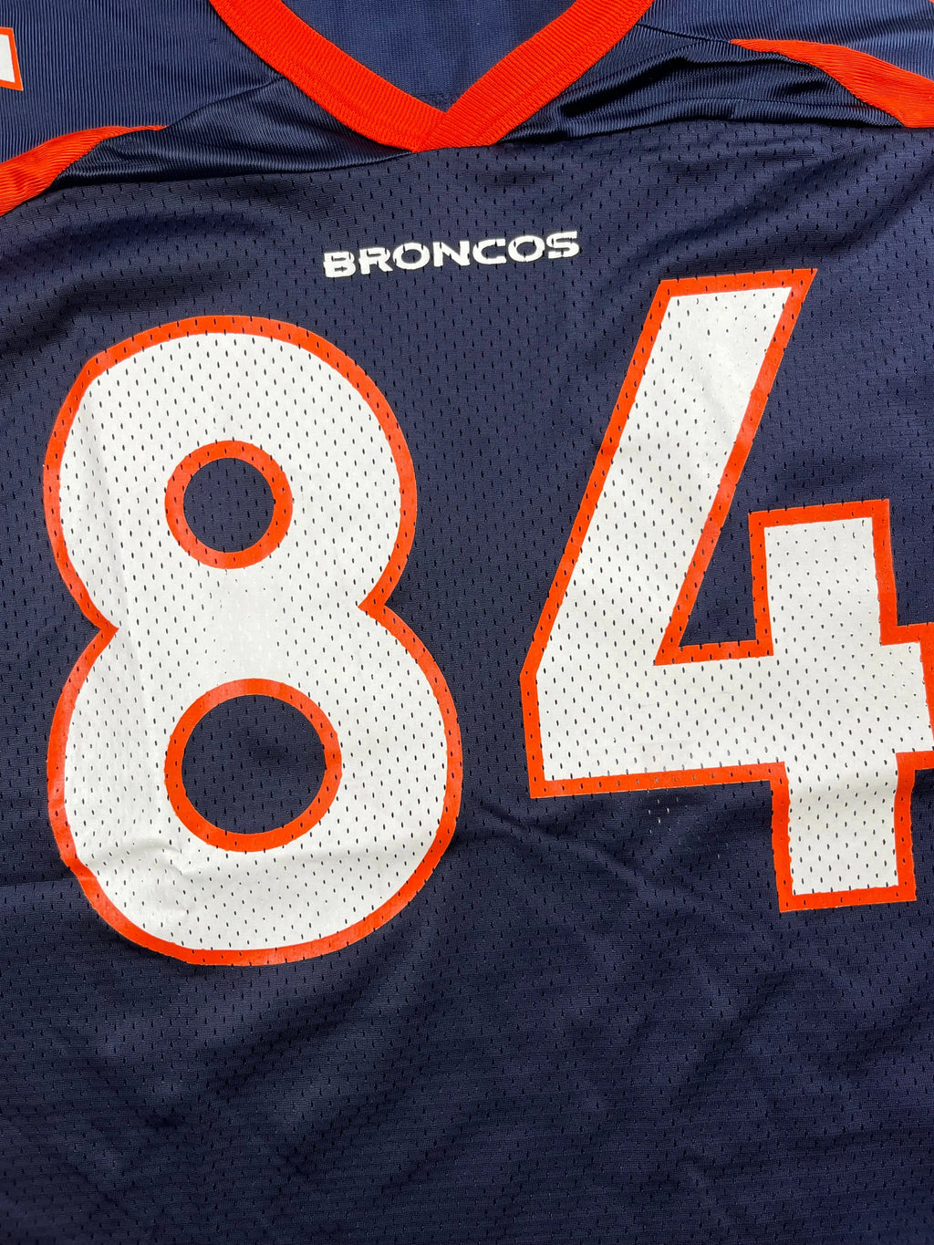 Shannon Sharpe #84 - Denver Broncos Away 1990-1999 - Champion (XL) - Maillot NFL