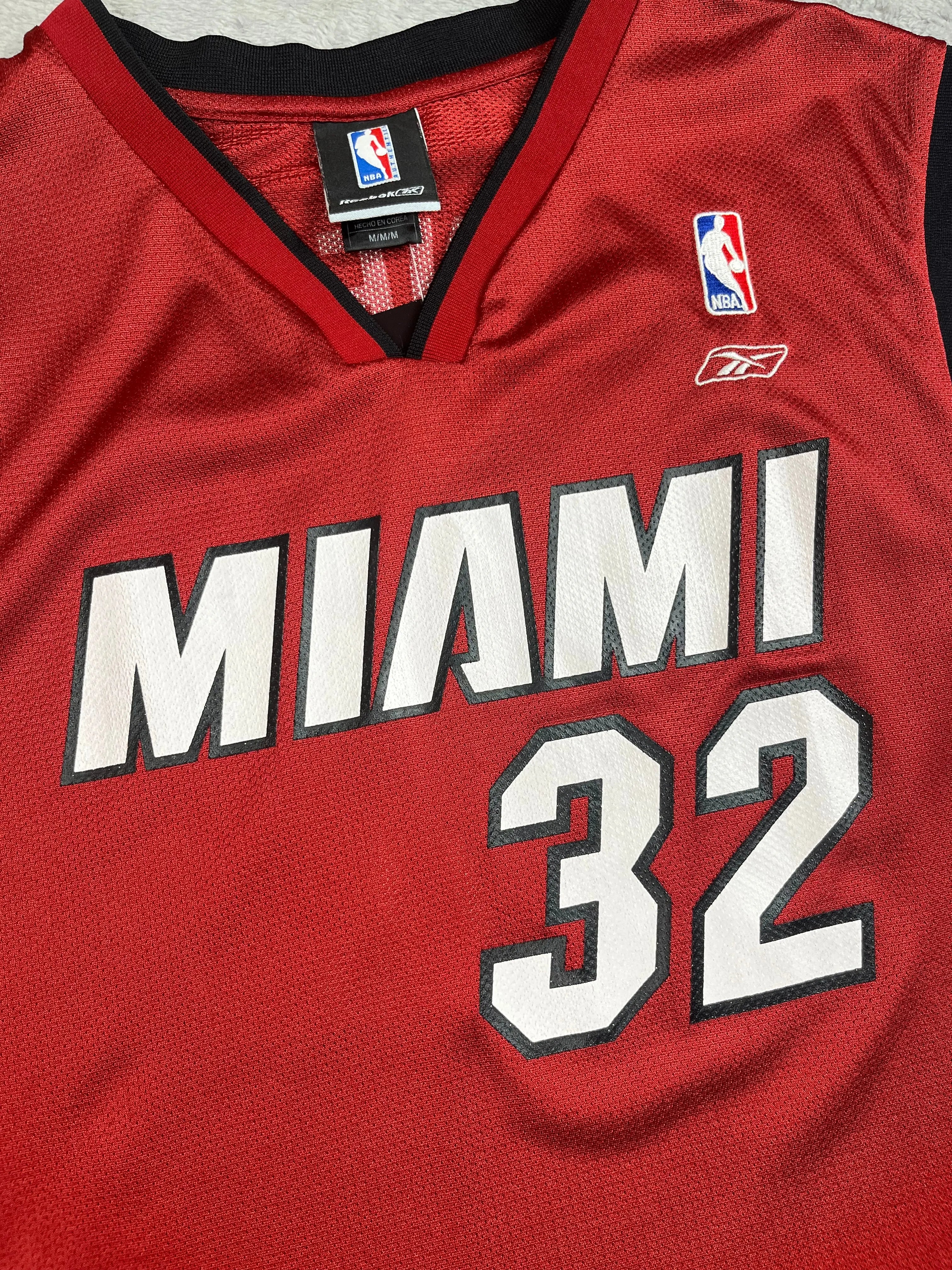 Shaquille O'Neal #32 - Miami Heat Away 2005-2008 - Reebok (M) - Maillot NBA Reebok