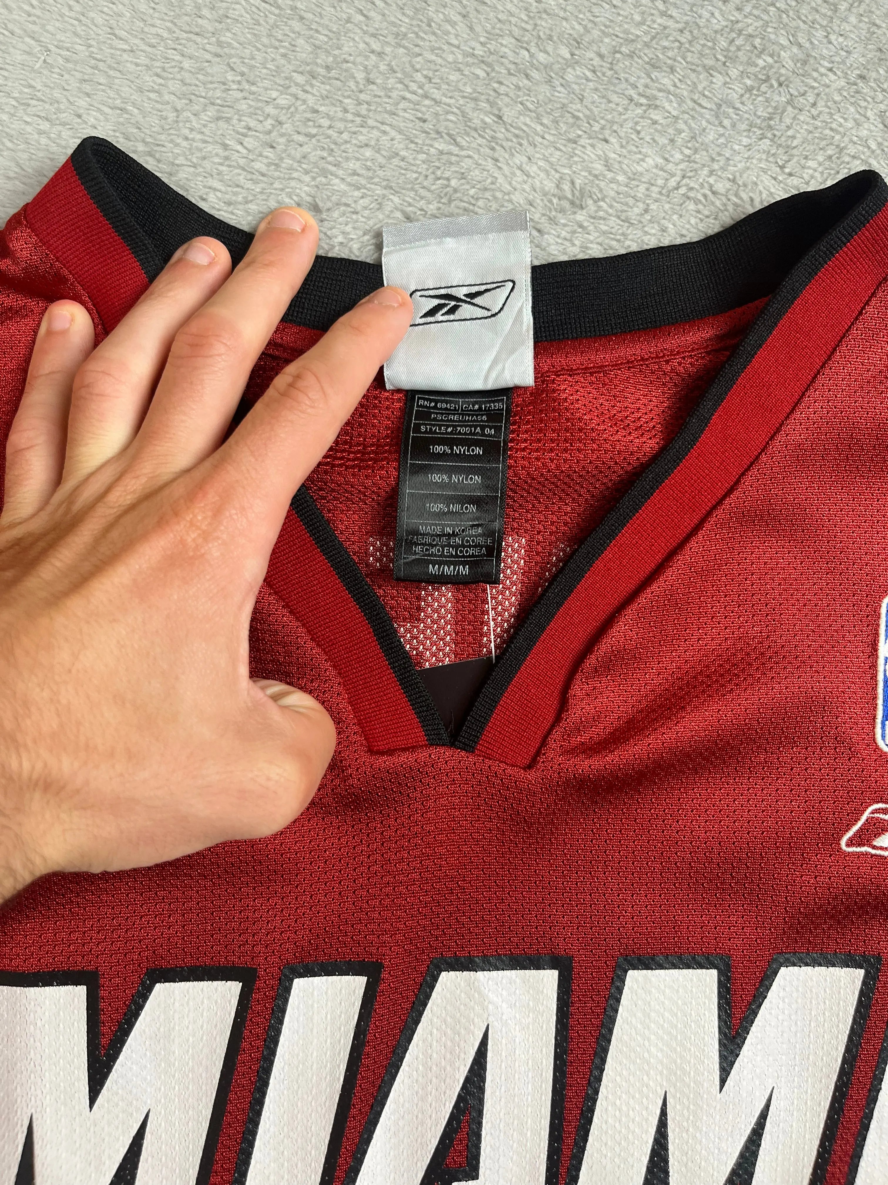 Shaquille O'Neal #32 - Miami Heat Away 2005-2008 - Reebok (M) - Maillot NBA Reebok