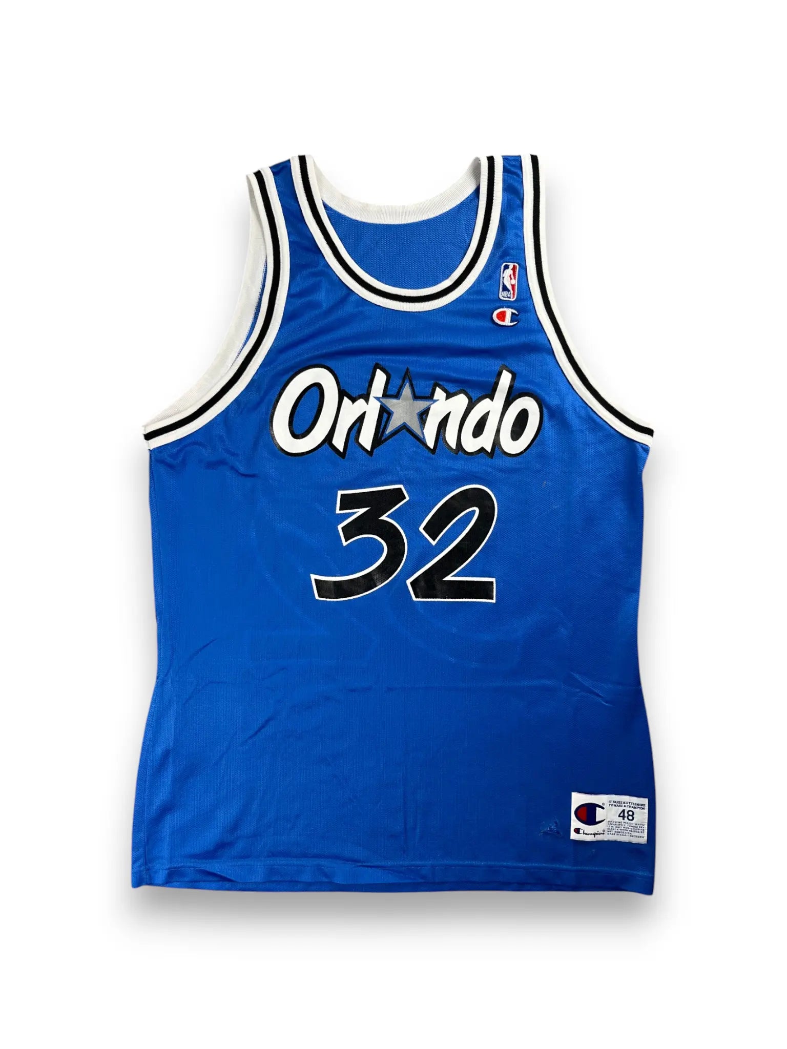 Shaquille O'Neal #32 - Orlando Magic Away 1995-1996 - Champion (L) - Maillot NBA