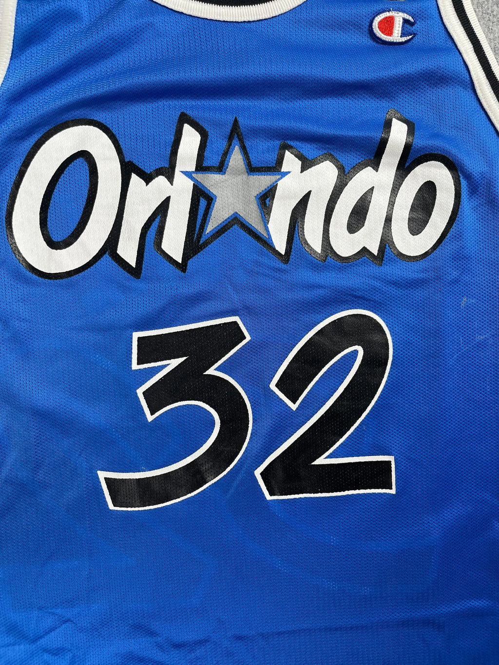 Shaquille O'Neal #32 - Orlando Magic Away 1995-1996 - Champion (L) - Maillot NBA