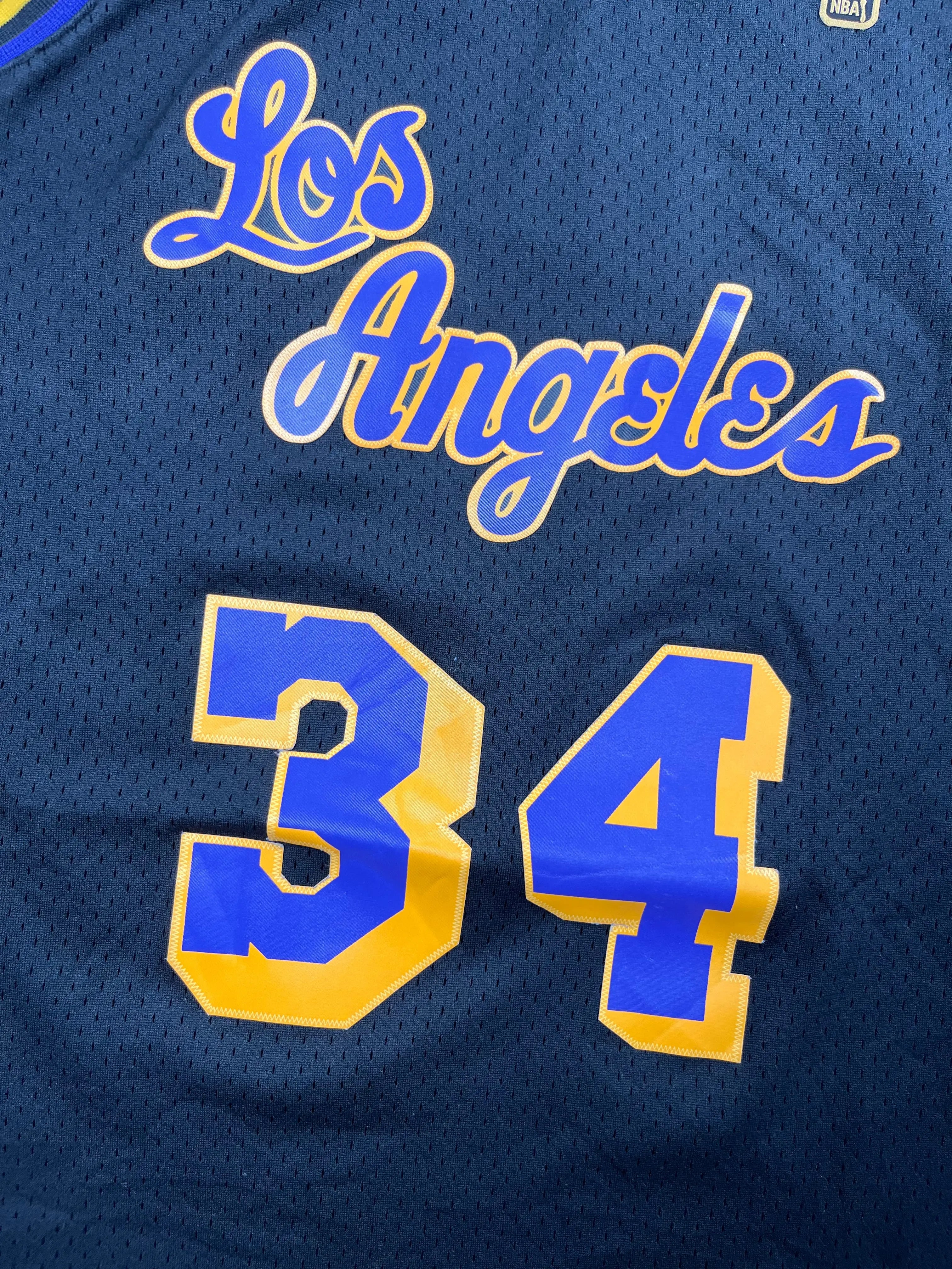 Shaquille O'Neal #34 - Los Angeles Lakers 1996-1997 - Mitchell & Ness (XL) - Maillot NBA