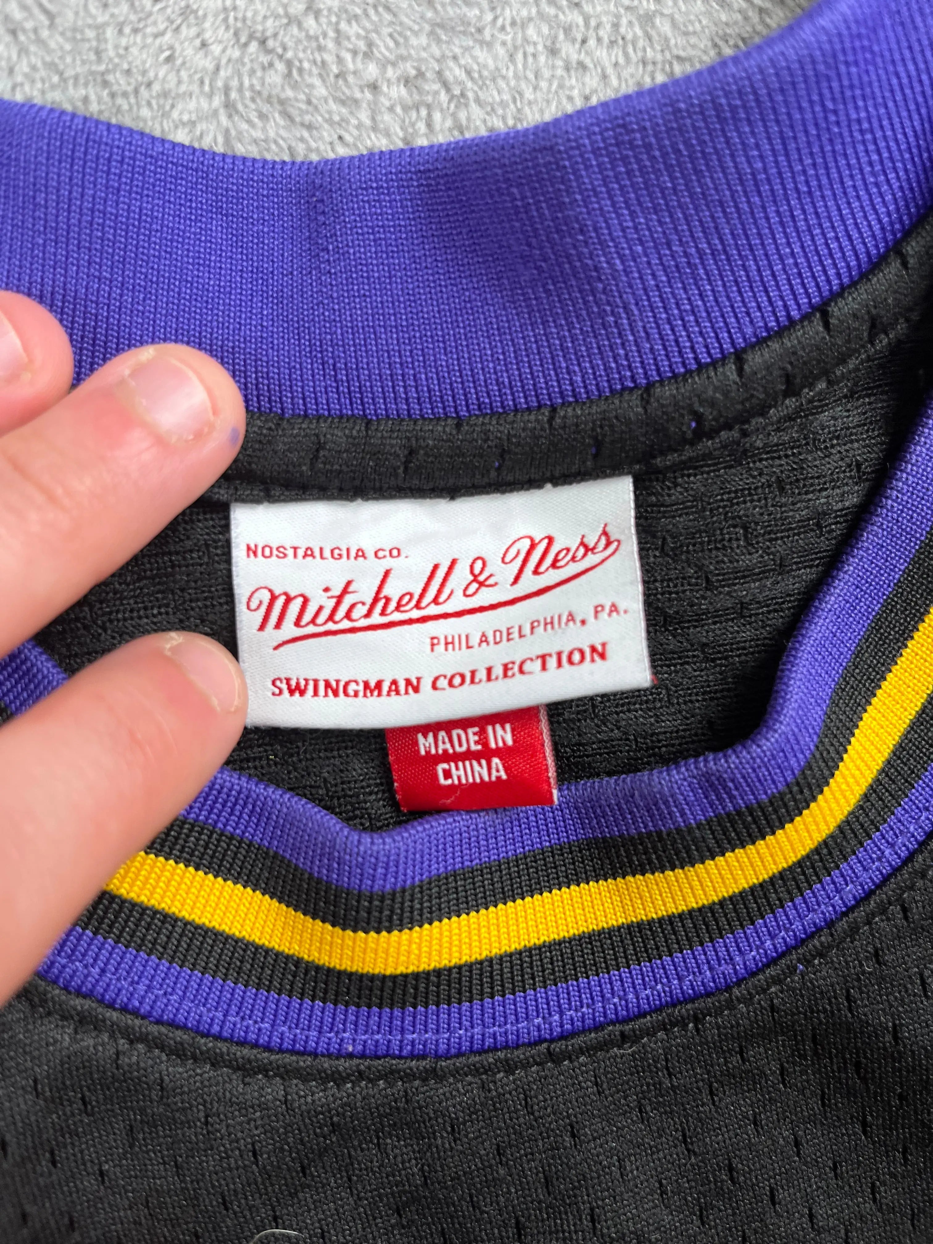 Shaquille O'Neal #34 - Los Angeles Lakers 1996-1997 - Mitchell & Ness (XL) - Maillot NBA