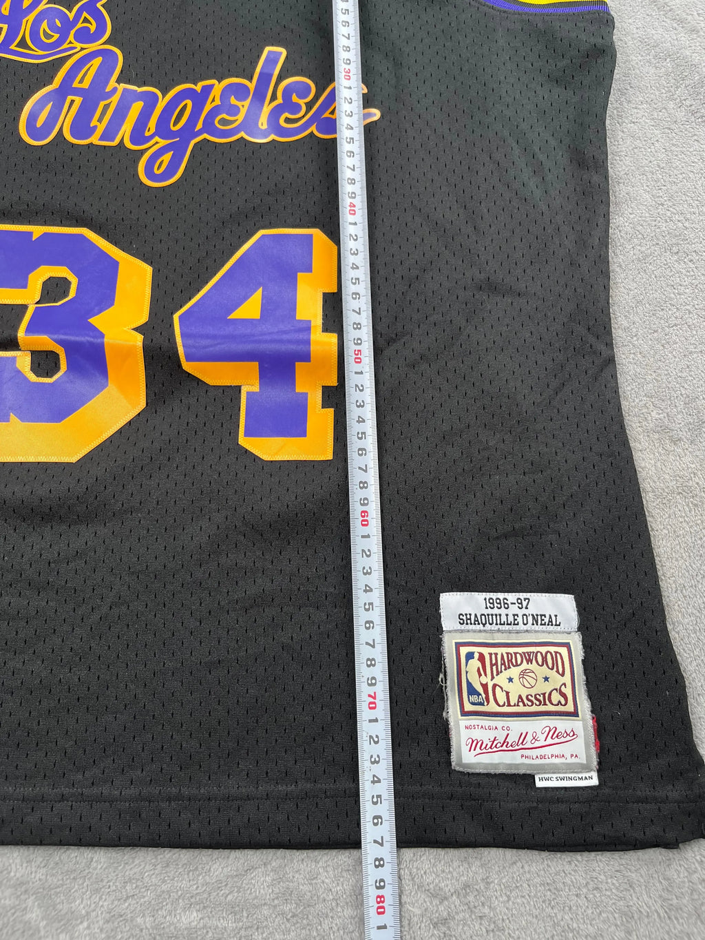 Shaquille O'Neal #34 - Los Angeles Lakers 1996-1997 - Mitchell & Ness (XL) - Maillot NBA
