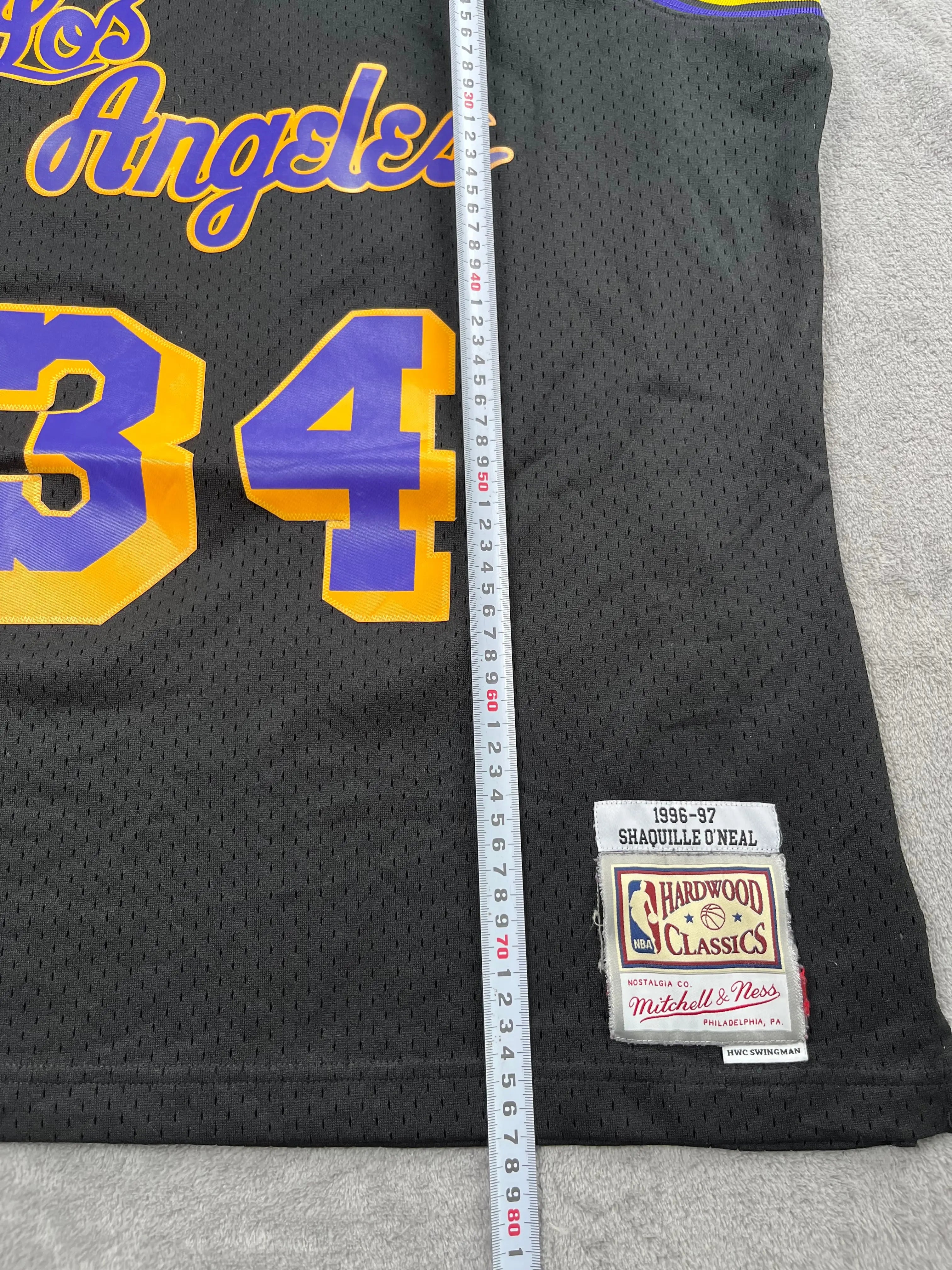 Shaquille O'Neal #34 - Los Angeles Lakers 1996-1997 - Mitchell & Ness (XL) - Maillot NBA