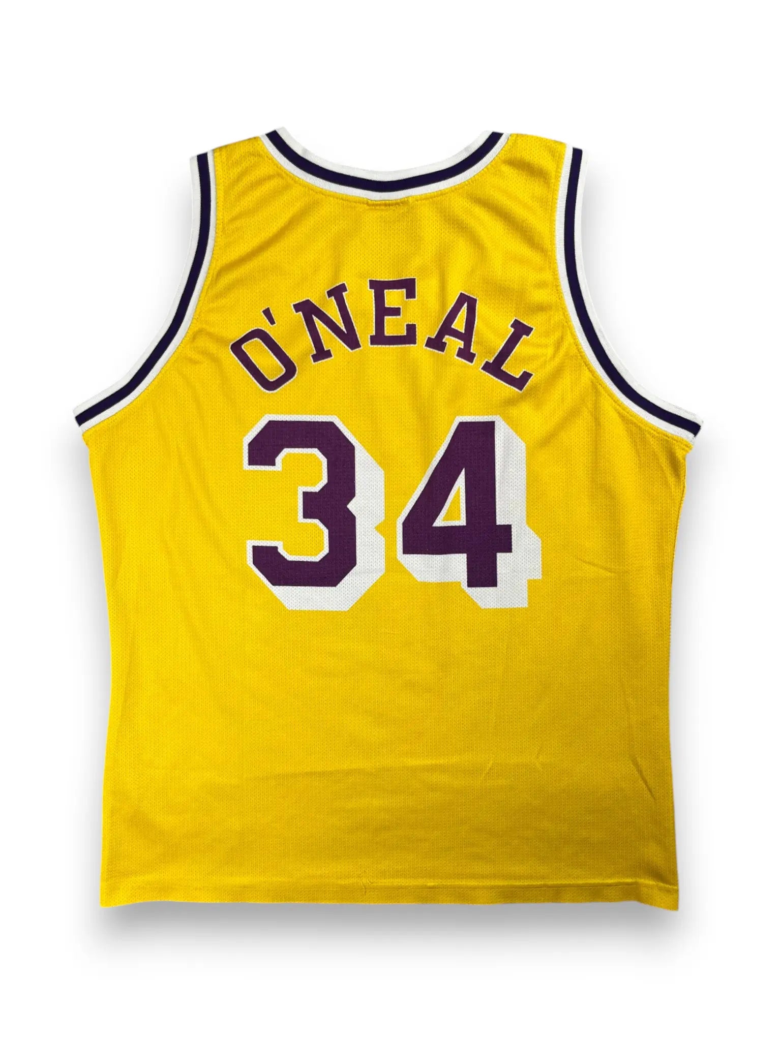Shaquille O'Neal #34 - Los Angeles Lakers Home 1997-1999 - Champion (L) - Maillot NBA