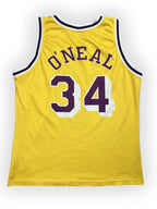Shaquille O'Neal #34 - Los Angeles Lakers Home 1997-1999 - Champion (L) - Maillot NBA Champion