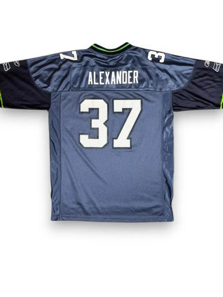 Shaun Alexander #37 - Seattle Seahawks Home 2002-2007 - Reebok (L) - Maillot NFL Reebok