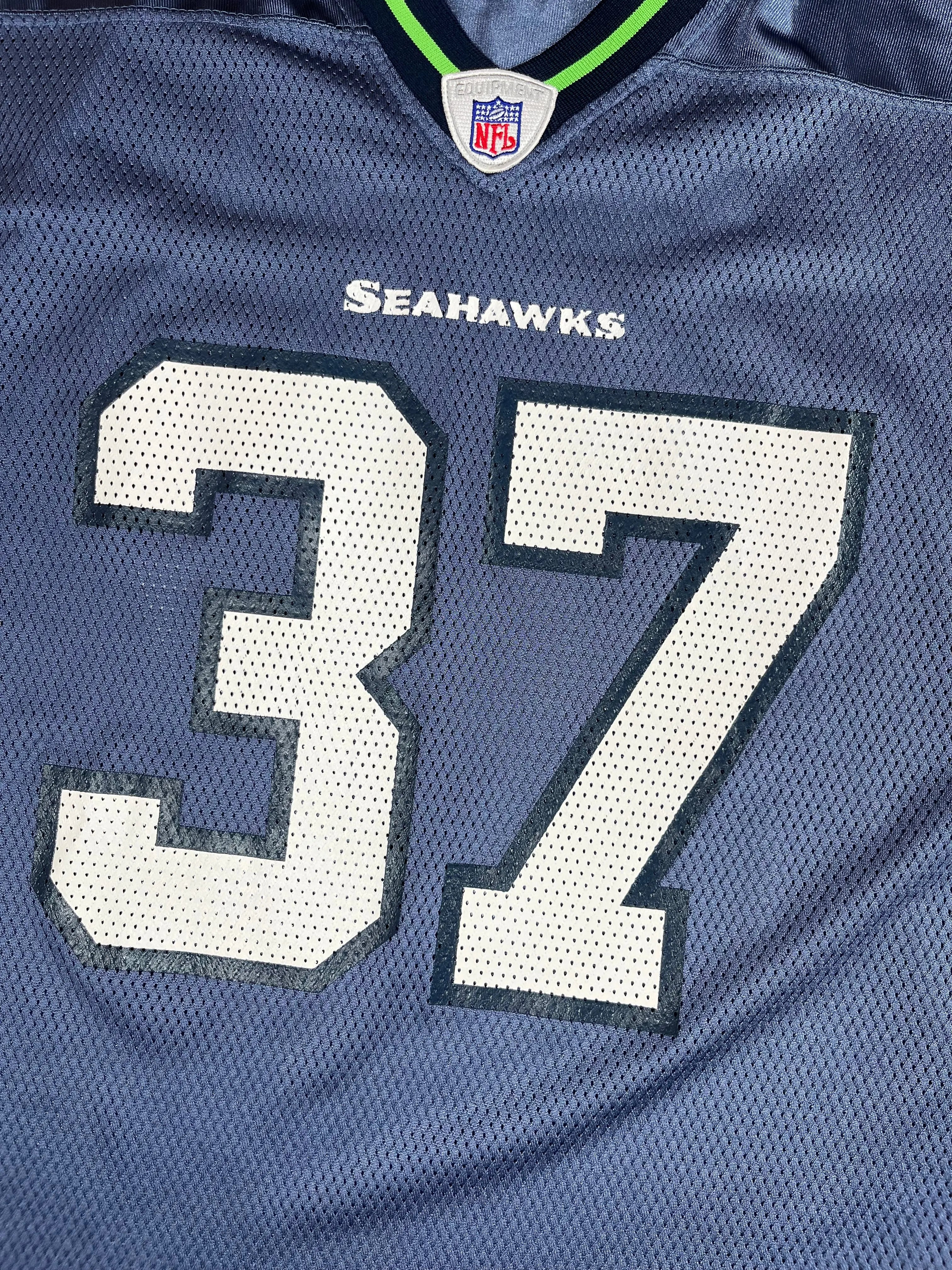 Shaun Alexander #37 - Seattle Seahawks Home 2002-2007 - Reebok (L) - Maillot NFL Reebok