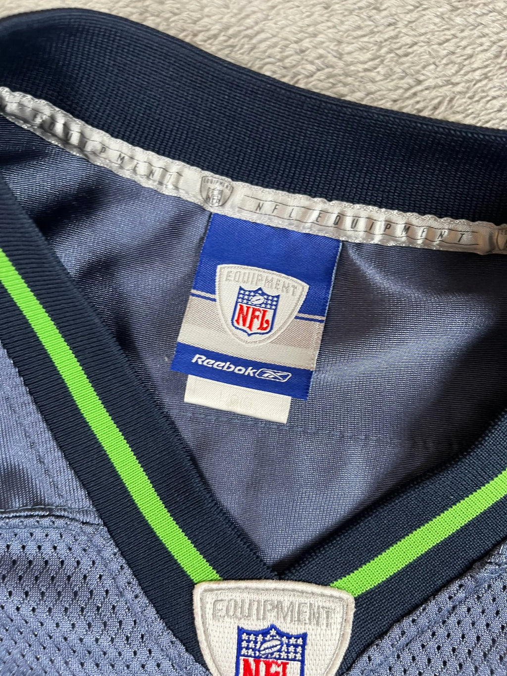 Shaun Alexander #37 - Seattle Seahawks Home 2002-2007 - Reebok (L) - Maillot NFL Reebok