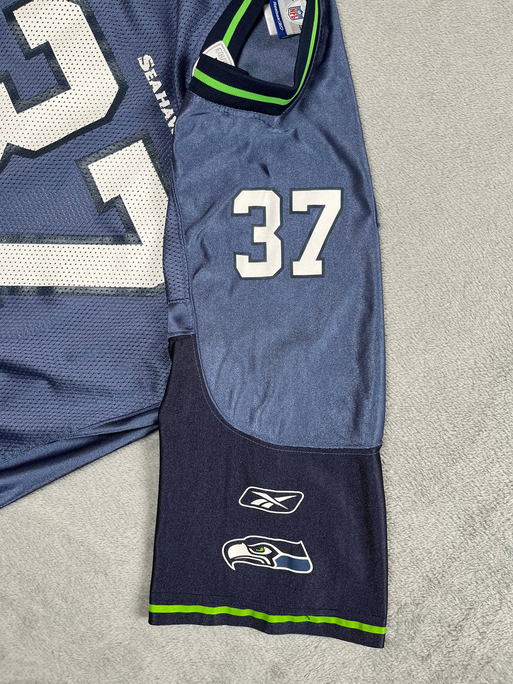 Shaun Alexander #37 - Seattle Seahawks Home 2002-2007 - Reebok (L) - Maillot NFL Reebok