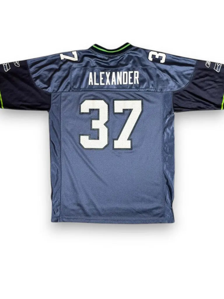 Shaun Alexander #37 - Seattle Seahawks Home 2002-2007 - Reebok (L) - Maillot NFL
