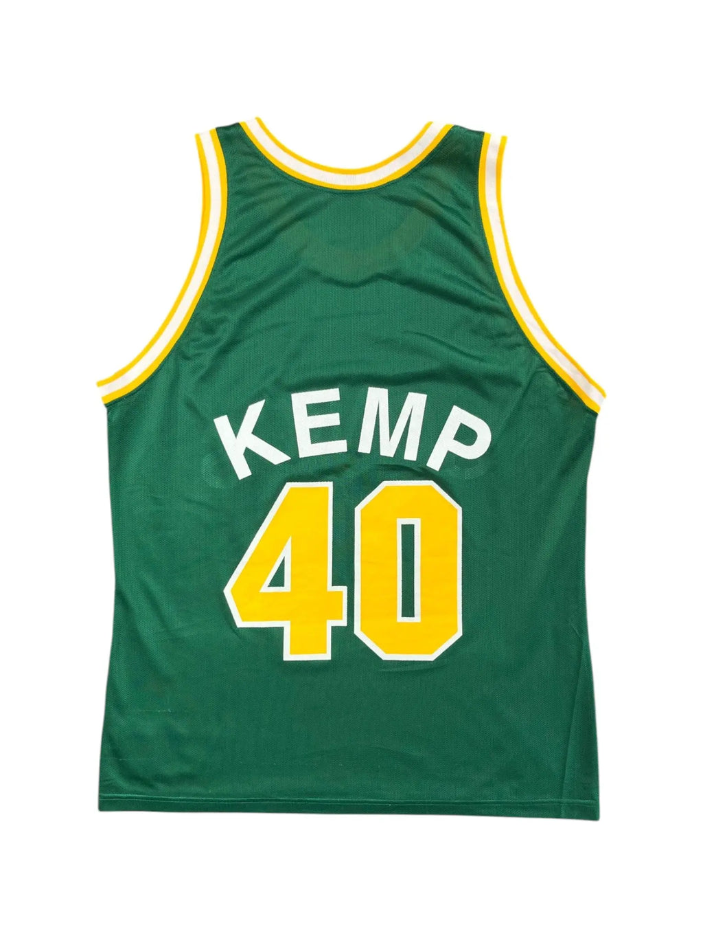 Shawn Kemp #40 - Seattle SuperSonics Away 1990-1995 - Champion (L) - Maillot NBA