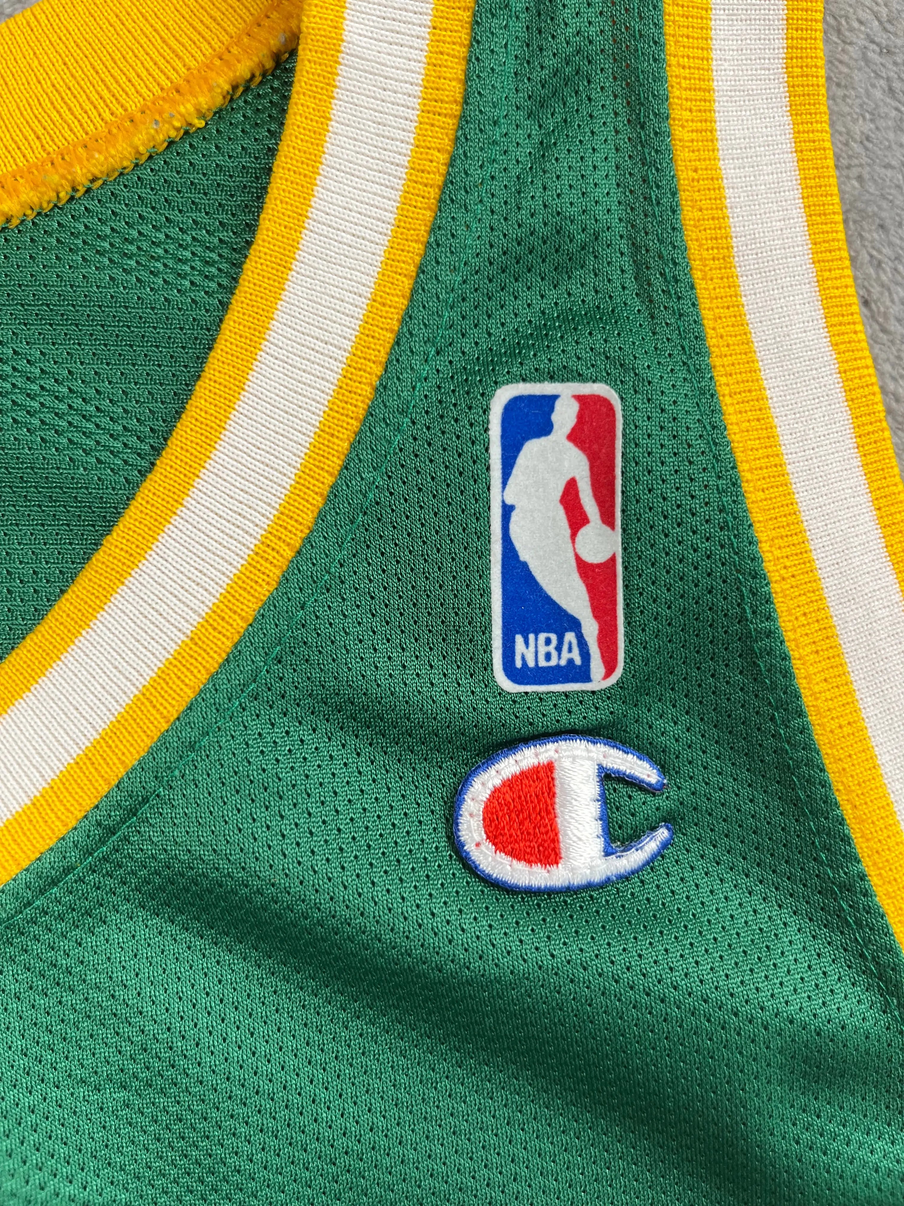 Shawn Kemp #40 - Seattle SuperSonics Away 1990-1995 - Champion (L) - Maillot NBA