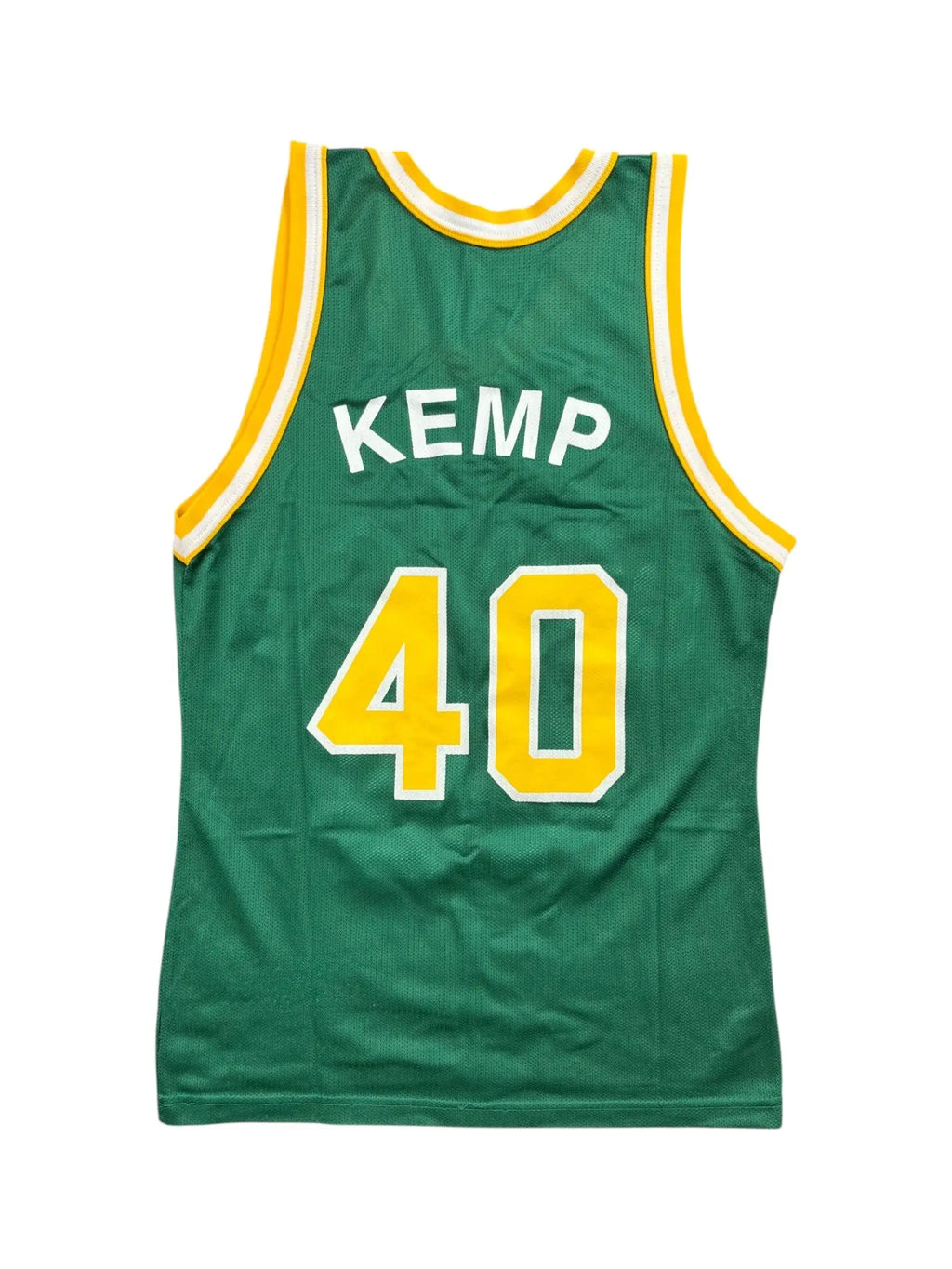 Shawn Kemp #40 - Seattle SuperSonics Away 1990-1995 - Champion (XS/S) - Maillot NBA