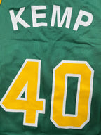 Shawn Kemp #40 - Seattle SuperSonics Away 1990-1995 - Champion (XS/S) - Maillot NBA