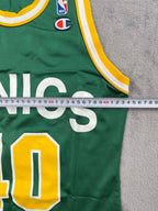 Shawn Kemp #40 - Seattle SuperSonics Away 1990-1995 - Champion (XS/S) - Maillot NBA